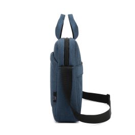 Ewent EW2516 Maletín para Portátil 15.6 Pulgadas Azul - Protección Avanzada, Forro Doble, Repelente al Agua, Transporte Cómodo