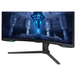 Samsung LS32BG750NPX Monitor Gaming 32" 4K UHD 165Hz 1ms Mini-LED Quantum HDR 2000 Curvo 1000R G-Sync Compatible FreeSync Premium Pro Negro