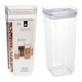 Excellent Houseware Bote organizativo de plástico transparente 1700 ml Precio: 3.50000002. SKU: B1HKWK9JMJ