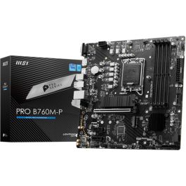MSI PRO B760M-P Placa Base Intel B760 LGA 1700 DDR5 micro ATX para PC Precio: 125.79000038. SKU: B16R8RAV6E