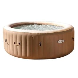 Spa Hinchable Intex 196 x 71 x 196 cm Marrón 795 L Precio: 452.58999962. SKU: B1DHSHSQQY