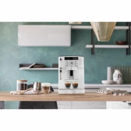 Delonghi Magnifica S ECAM22.110.W Cafetera Espresso con Molinillo Integrado, 15 bar, 1.8L, Plateada y Negra