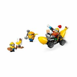LEGO 75580 Minions Banana Car - Juguete de construcción con 136 piezas