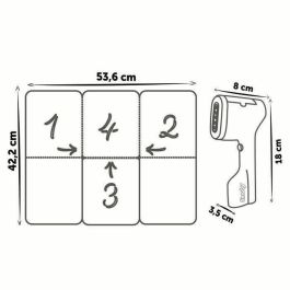 Smoby SMO3032163301271 - Tefal Smooth & Fold Set para niños a partir de 3 años