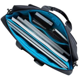 Rivacase 7531 Maletín Alpendorf para Portátil 15.6"-16" negro, Poliéster, Tirante de Hombro, Resistente al Agua