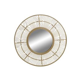 DKD Home Decor Espejo Scandi Natural Bambú Cristal 2 x 80 x 80 cm Precio: 97.49999952. SKU: B1C7XPZB9D