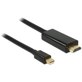 DeLOCK 83700 Cable Mini DisplayPort 1.1 a HDMI-A Macho/Macho 3 m, 3840x2160, 8.16 Gbit/s, Negro