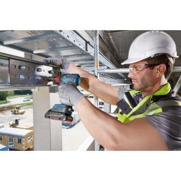 Bosch Professional Kit Combo 2 Herramientas 18V: Atornillador de Impacto GDX 18V-200, Taladro GSR 18V-55, 2 Baterías 4.0Ah y Cargador