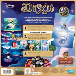 Asmodee ASM3558380107071 Dixit Disney Juego de Mesa de Imaginación para 3 a 6 personas