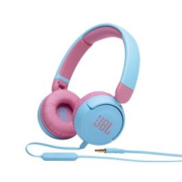 JBL JBLJR310BLU Auriculares Infantiles con Micrófono Jack 3.5 Sonido Seguro <85dB Ajustables, Azules y Rosas, Personalizables Precio: 27.89000027. SKU: B1FKFNMBGD