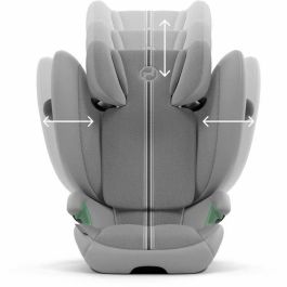 Cybex Gold CYB4063846470105 Silla de Coche Solution G2 i-Fix Plus Fabric - Gris Piedra