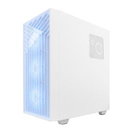 Coolbox Caja PC Gaming GA300 Grid Line con Iluminación ARGB y Panel Lateral de Cristal Templado