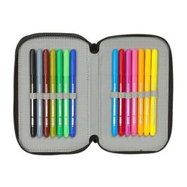 Portatodo Hot Wheels Multicolor 12,5 x 19,5 x 5,5 cm 37 Piezas