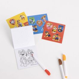 Cerdá Mochila DIY Set para Personalizar Paw Patrol, Azul, 30x38x14 cm, para Niños a partir de 3 años