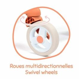 Smoby SMO3032162512241 Baby Nurse - Cochecito Pop para muñecas, a partir de 18 meses