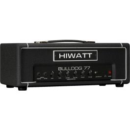 Hiwatt Amplificador de Bajo Cabezal Bulldog 100W Negro con EQ 4 bandas y Salida DI