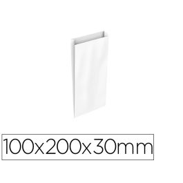 Sobre Papel Basika Celulosa Blanco Con Fuelle XXS 100x200x30 mm Paquete De 25 Unidades Precio: 1.8149993829. SKU: B13R378GYF