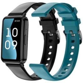 SPC 9654N Smartwatch Duo Fit Negro Oscuro con Llamadas Bluetooth, Frecuencia Cardíaca, Oxímetro, AMOLED 1.47", IP68, 8 Días Batería, 2 Correas Precio: 42.50000007. SKU: B1CV443CQM