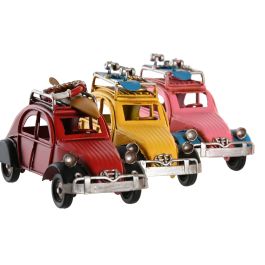 Vehiculo Decoracion Vintage DKD Home Decor Rosa Amarillo 5 x 6.5 x 11 cm (6 Unidades) Precio: 40.90000013. SKU: B1AGKZ3D2A