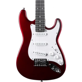 EKO ST100 Guitarra Eléctrica Formato 3/4 Tipo Strat - Roja Cromo Precio: 133.920864. SKU: B12B9Q69E4