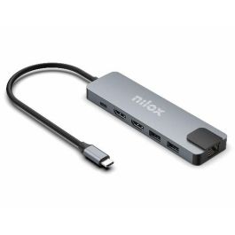 Hub USB Nilox NXDSUSBC08 Gris Precio: 53.49999996. SKU: B1D3Y9N6JM