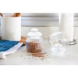 La Mediterranea Tarro de Vidrio Cuisine 11 cm x 15 cm (12 Unidades)