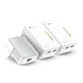 TP-Link TL-WPA4220T KIT Adaptador de Red PowerLine 300 Mbit/s Ethernet Wifi Blanco 3 Pieza(s) Precio: 124.58999982. SKU: S8418718