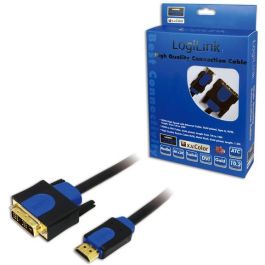 LogiLink Cable HDMI a DVI 18+1pin Macho/Macho 2.00m Negro 1.4