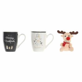 Mug Navidad Moderna DKD Home Decor Azul Blanco 8 x 10 x 12 cm Set de 2 (2 Unidades) Precio: 16.50000044. SKU: B1AABXGBP2