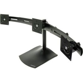 Ergotron DS Series DS100 Soporte de Escritorio Triple para Monitor, 14 kg, hasta 53.3 cm (21"), Negro