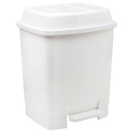 Papelera Plastico Con Pedal Faibo 22 Litros Blanca Precio: 16.89000038. SKU: B1KFZALQF6