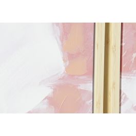 DKD Home Decor Cuadro Decorativo Urban Abstracto Multicolor Set de 3 Lienzos 120x180 cm Pared Salón Comedor Dormitorio