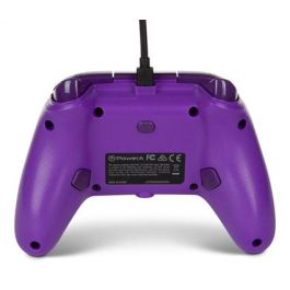 Power A 1521747-02 Mando con Cable Mejorado para Xbox Series X/S, Xbox One, Windows 10/11 - Morado Royal