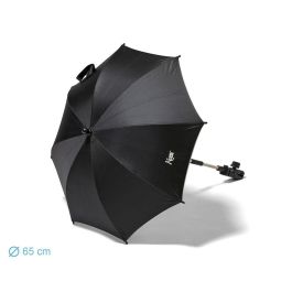 KioKids Sombrilla Universal para Carrito de Bebé Negra con Protección UV y Bolsa de Almacenamiento