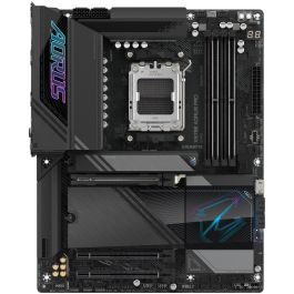 Gigabyte Placa base X870E AORUS PRO (9MX87EPRO-00-10) Socket AM5 AMD Ryzen 9000 Series DDR5 8000MHz Wi-Fi 7 2.5GbE PCIe 5.0 ATX