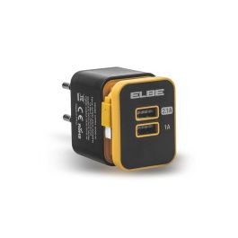 Elbe CARG-2000-N Cargador USB de Pared 2xUSB + Micro USB