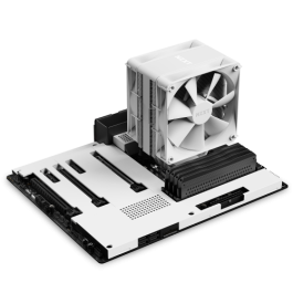 NZXT T120 Procesador Refrigerador de aire 12 cm Blanco 1 pieza(s)