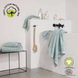 Today TOD3574643536075 Toalla de Baño Algodón Orgánico Celadón 50x90 cm