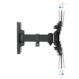 TooQ LP2042TNL-B Soporte de Pared Giratorio, Inclinable y Nivelable para TV 13-42" hasta 20kg, VESA 75x75-200x200, Negro TooQ LP2042TNL-B Soporte de Pared Giratorio, Inclinable y Nivelable para TV 13-42" hasta 20kg, VESA 75x75-200x200, Negro