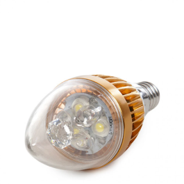 Bombilla LED E14 3W 240Lm 6000ºK 12VAC/DC 40.000H JL-12V-E14-3W-CW