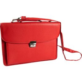 Cartera Portadocumentos Q-Connect Con Correa Cierre Metalico Y Departamentos Interiores Color Rojo 390x280 Precio: 55.50000049. SKU: B1833P8BKN