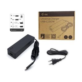 Cargador portátil i-Tec CHARGER-C100W Negro