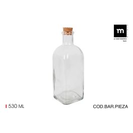 Botella Frasca 530 ml con tapón de corcho - La Mediterranea (16 Unidades) Precio: 22.49999961. SKU: B18ELD7YHQ