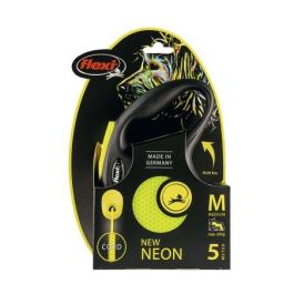 Correa para Perro Trixie flexi New NEON Amarillo Reflectante 5 m