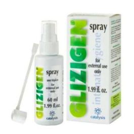 Glizigen Spray Zona Íntima 60Ml. Cuidado Genital y Piel Antiviral Precio: 39.79000058. SKU: B18Z5Q25NG