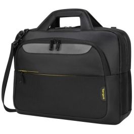 Targus Maletín Citygear Toploader para Portátil de 17.3", Negro, Tirante para Hombro