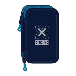 Plumier Doble Munich Nautic Azul marino 12.5 x 19.5 x 4 cm 28 piezas Precio: 11.88999966. SKU: B1GSSECVVY