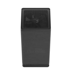 Fractal Design FRA7340172703938 - Caja PC Compacta Mood Black m-ITX con ventilador de 180mm y puerto USB 3.1 Tipo C