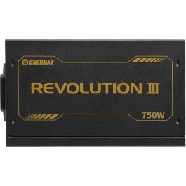 Enermax ERV750G-AHG-MAC Fuente Alimentación 750W Revolution3 80+ Gold Negra ATX Totalmente Modular para PC