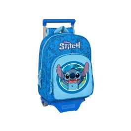 Mochila Safta Con Carro Stitch 340x260x110 mm Precio: 35.78999952. SKU: B1266BKANS